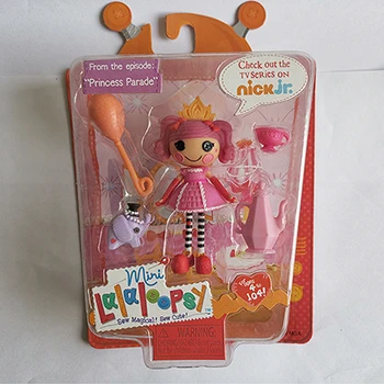 Новое поступление 3 дюймовые оригинальные MGA куклы Lalaloopsy и аксессуары, упакованные в коробку, для девичьего игрушечного домика каждый Uniqu3