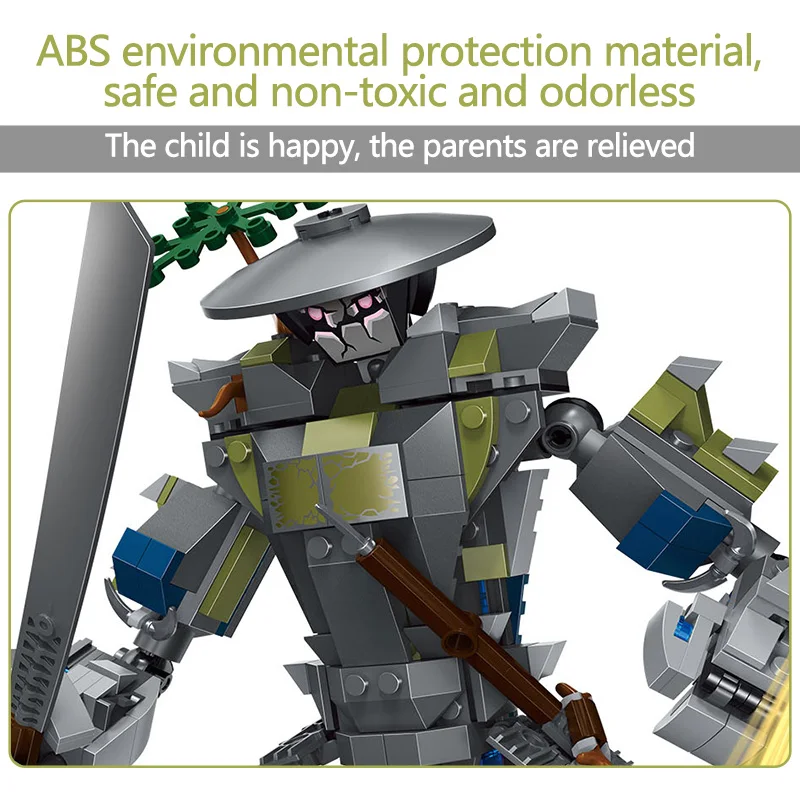 Cena 565 sztuk Oni Titan wojownik roboty Building Blocks kompatybilny Legoinglys marki przyjaciółmi klocki Model zestawy rysunek zabawki dla dzieci