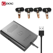 Car TPMS Tire Pressure Monitoring System for Android OS DVD Player USB Interface suit for Renault Peugeot Toyota and All Cars
