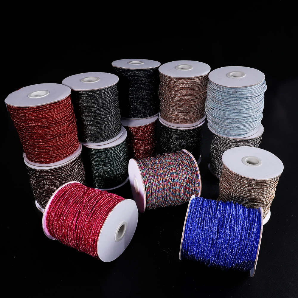 Alambre de suave envuelto en de para pendientes, collar, adornos para el pelo, fabricación de joyas artesanales, 5 m/lote, 2mm|Piezas cierre y matarial de joyería| - AliExpress