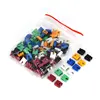 120 pièces coloré broche en-tête Standard ordinateur cavalier blocs connecteur 2.54mm 3 1/2 disque dur lecteur carte mère carte d'extension ► Photo 2/3