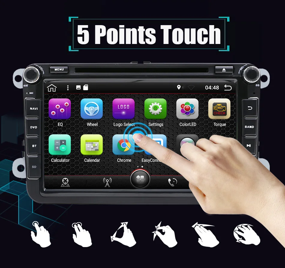Best Eunavi 2 Din Android 9 car dvd radio player gps for Volkswagen VW Polo Jetta Tiguan passat b6 cc fabia Skoda Octavia Sea Leon 12 Best Eunavi 2 Din Android 9 car dvd radio player gps for Volkswagen VW Polo Jetta Tiguan passat b6 cc fabia Skoda Octavia Sea Leon 12