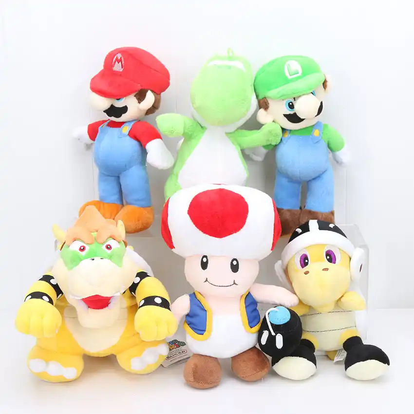 mario bros plush