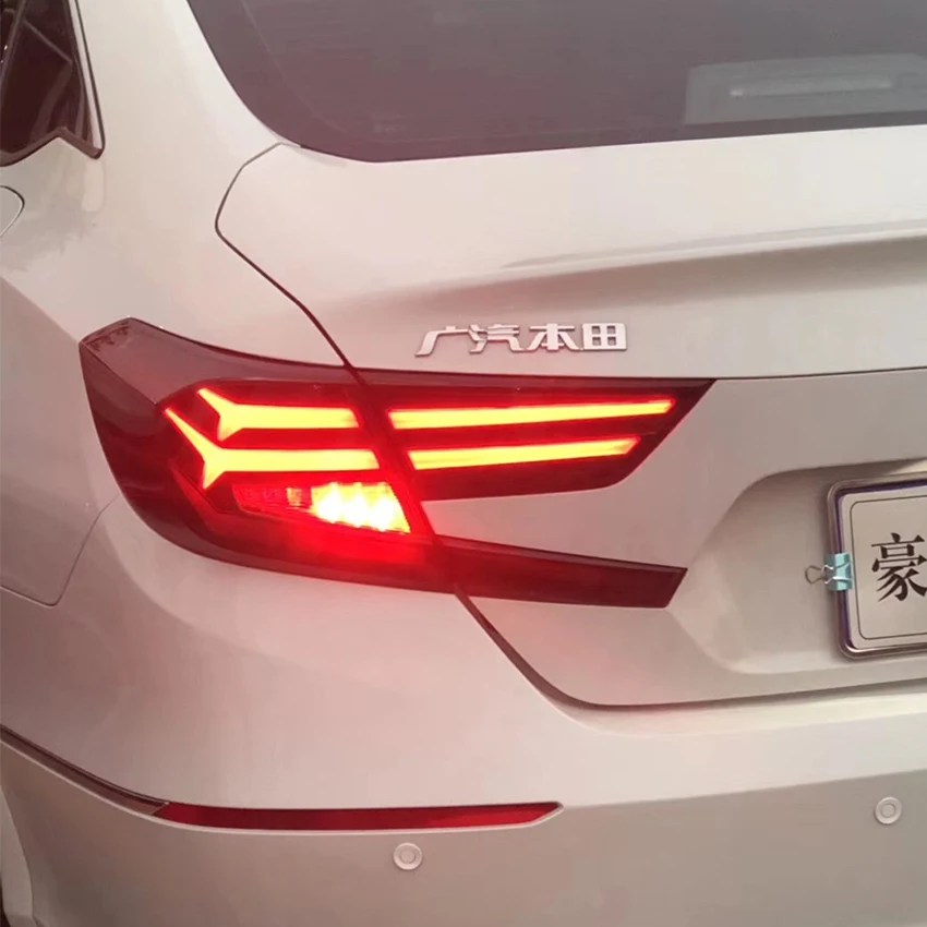 2018 год светодиодный задний фонарь для Honda Accord 10th Gen Автомобильный торможения с