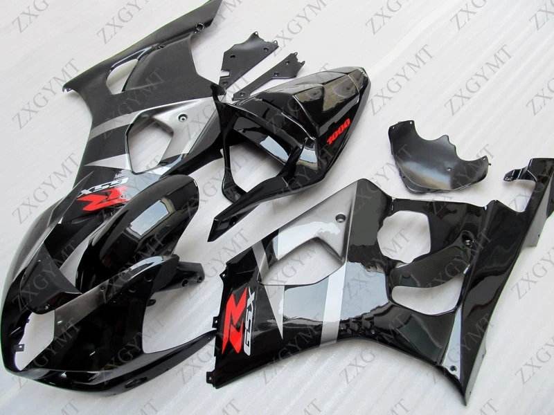 

Bodywork for Suzuki GSXR1000 2003 - 2004 K3 glossy Black Abs Fairing GSX R 1000 2003 Fairings GSX-R1000 2003