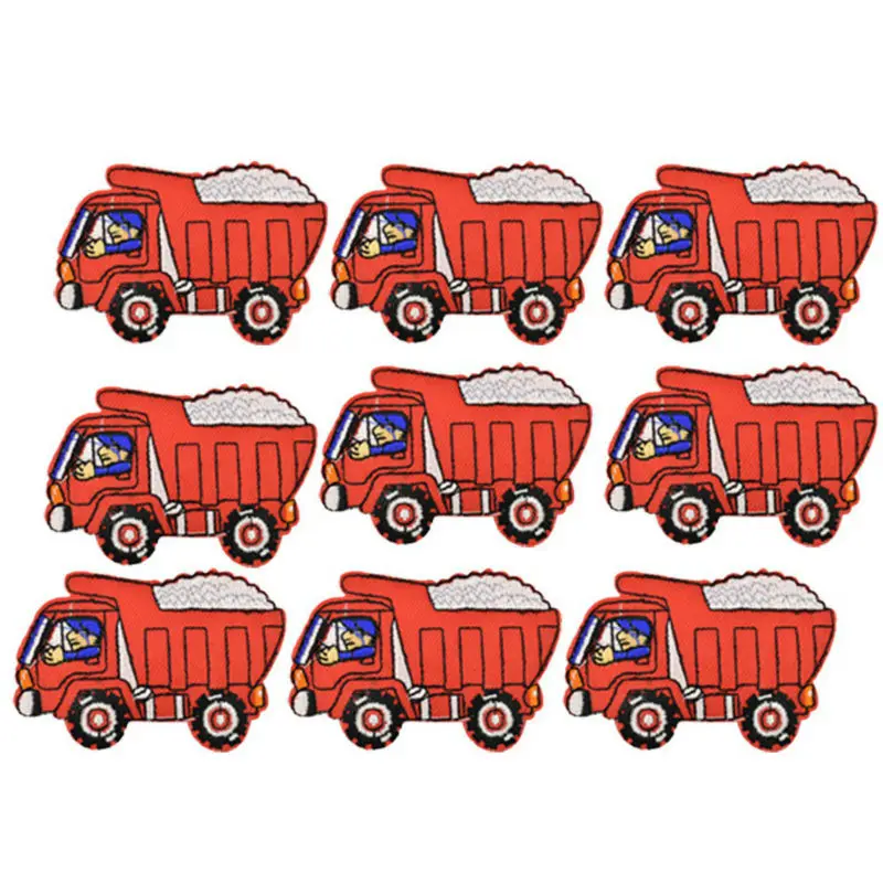 Dump Truck Embroidered Iron On Patch