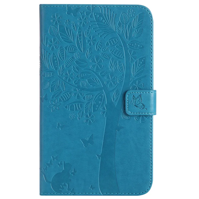 Wekays For Samsung Galaxy A 7.0 inch T280 T285 Case Luxury Cartoon Cat and Tree Leather Flip Case Stand Full Cover Capa Funda Wekays For Samsung Galaxy A 7.0 inch T280 T285 Case Luxury Cartoon Cat and Tree Leather Flip Case Stand Full Cover Capa Funda