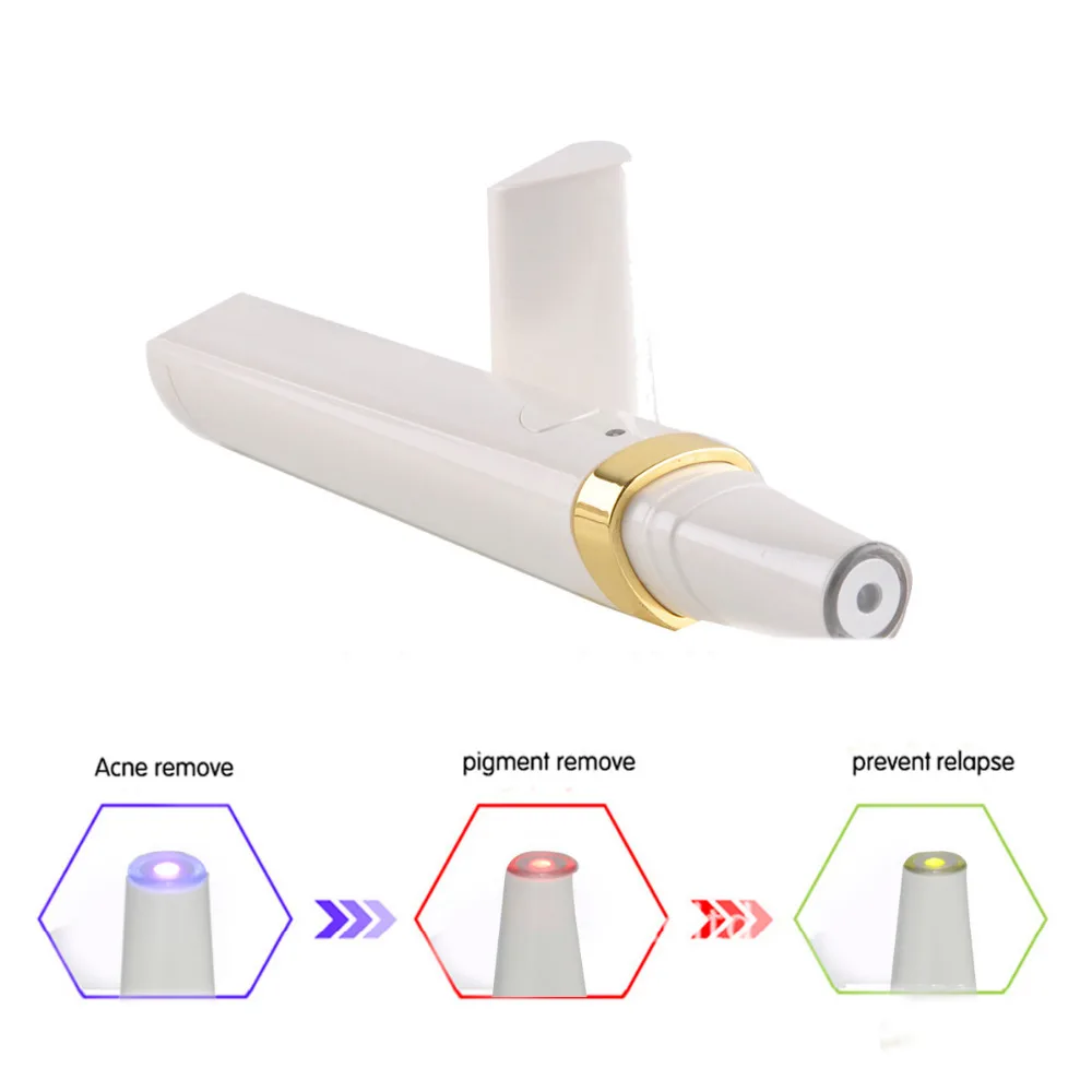 

New Arrival 3 IN 1 Laser Acne Remover, Acne Removal Pen for Scar Repair Skin Rejuvenation. Skin Care Machine Acne Treatment Tool