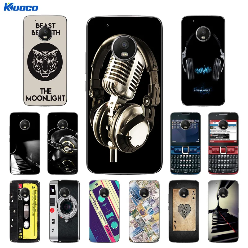 for Motorola Moto G5 Plus Coque Soft Silicone Shell Life Printing Cover G 5 Phone Case |