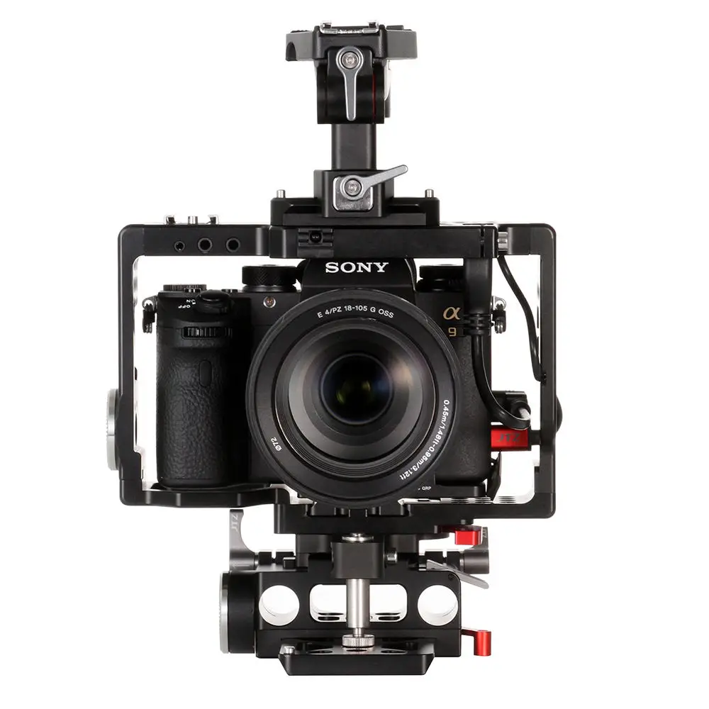 JTZ DP30 камера видео клетка опорная пластина ручка установка для SONY A9 A7III A7RIII A7SIII