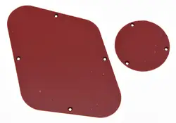 Kaish красный 3 слоя LP сзади Управление и переключатель плиты полости Обложка для EPI LP