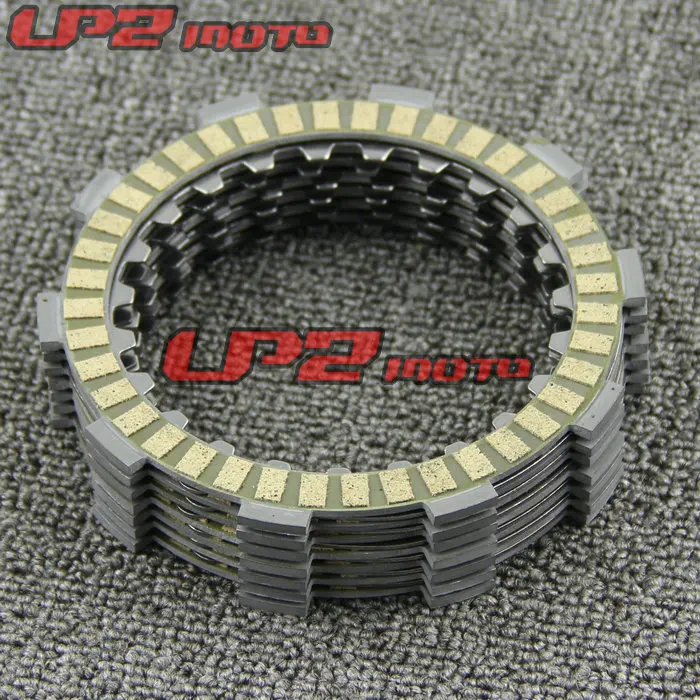 Для Yamaha YZ80 1995-01 YZ85 2002-15 диск на бумажной основе Железный фрикционный Комплект сцепления дисковые пластины мотоциклетные Запчасти Аксессуары