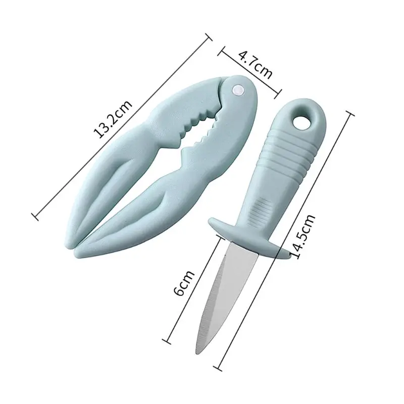 2 шт./компл. устричный нож острые омаровые крабы плоскогубцы оболочки морепродуктов набор инструментов для открывания Многофункциональные кухонные утилиты