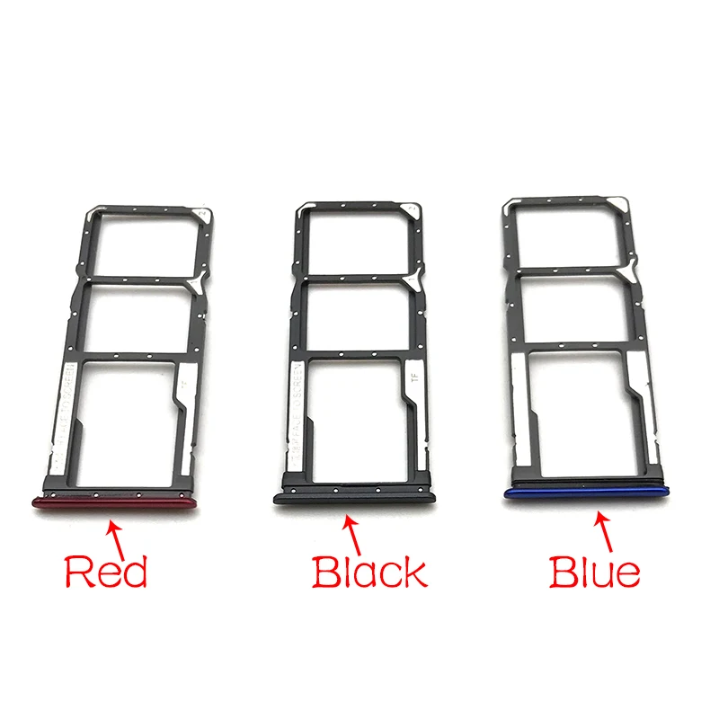 

10 Pcs/lot, SIM Card Tray Slot Holder For Xiaomi Redmi 7