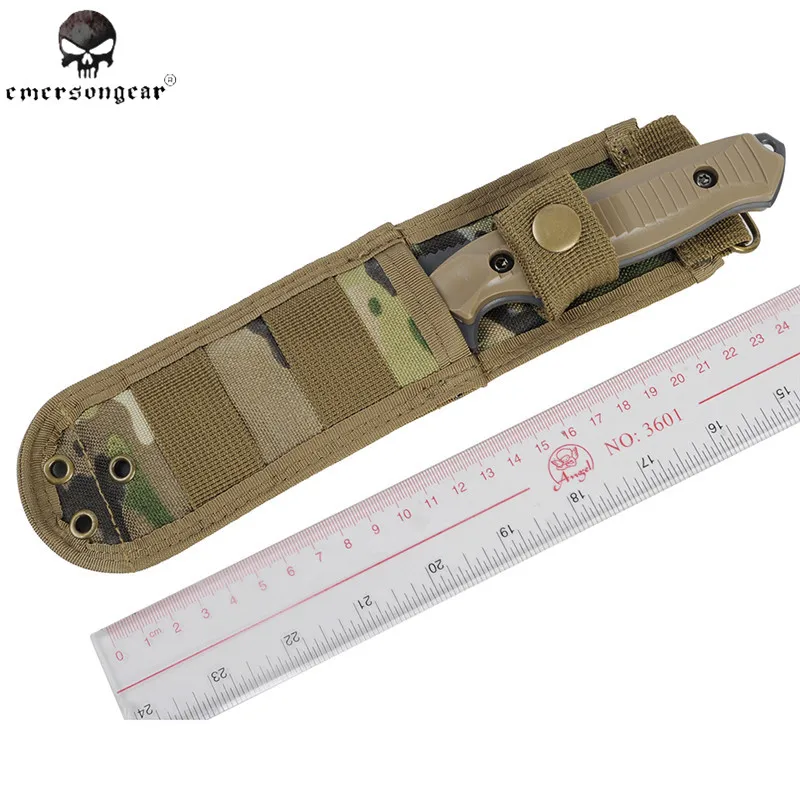 Tactical Pouch for Knife Straight Knife (Dummy) with Multicam Nylon