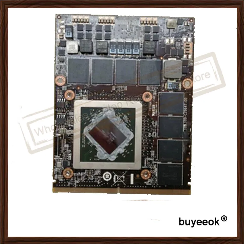 Original Genuine HD7970M DDR5 2GB Graphic Card For DELL 216 0836036 Display Video Card GPU Replacement