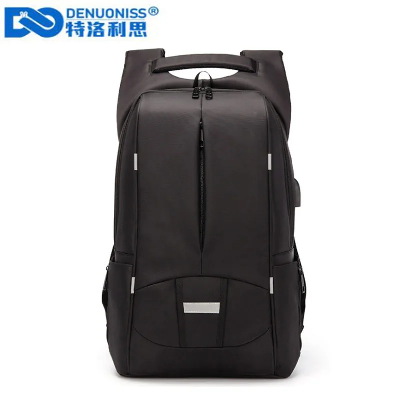 

New 2019 Computer Backpack Luminous Men Backpack Multi-function USB Interface Charging Waterproof Male Backpack