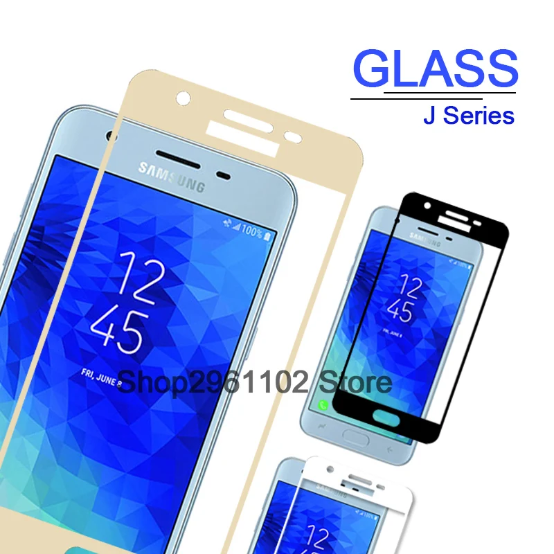 

Protective Glass For Samsung J3 2016 J1 J5 J7 4 J2 J4 J6 J8 2018 Tempered Glas Screen Protector Case On The Galaxy J3 Star Film