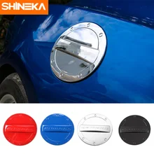 Shineka abs estilo do carro tanque de combustível tampa do tanque de gás decoração para chevrolet camaro 2017 + acessórios do carro