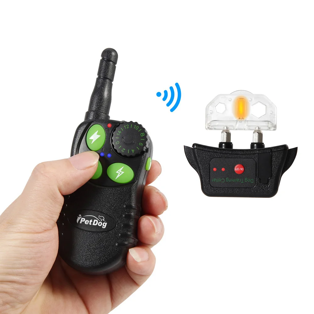 iTrainer Remote Controlled Dog Training Collar, Rechargeable and