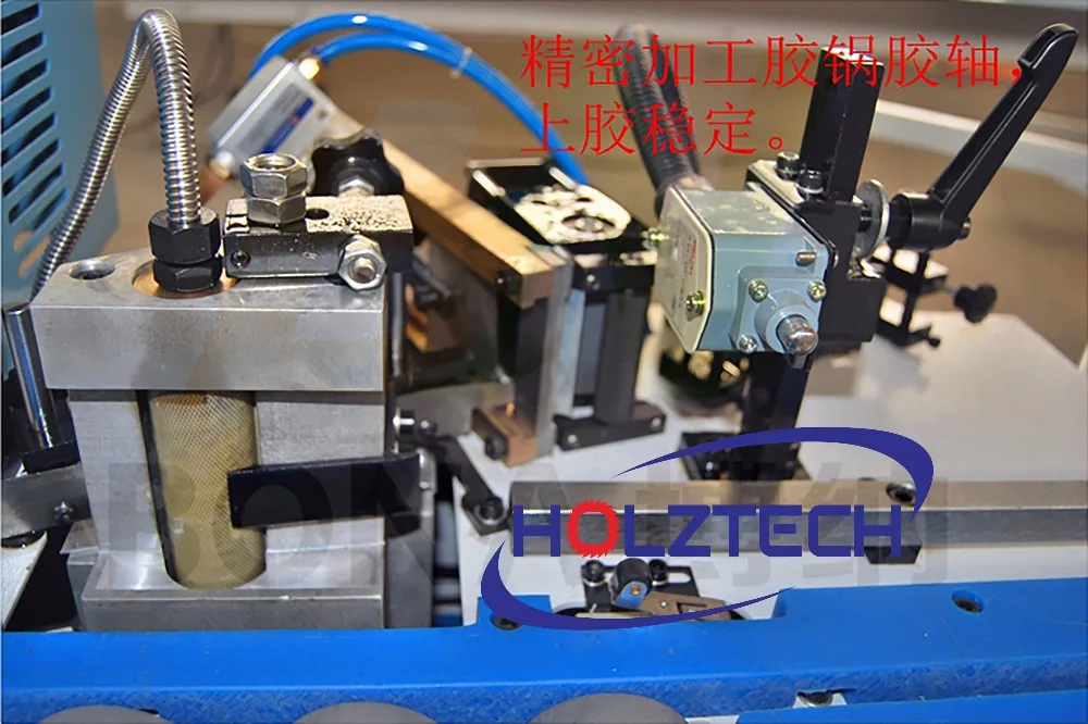 Деревообрабатывающий Полу Автоматический, боковой Кромкооблицовочный станок Semi автоматическая машина для упаковки в Кромкооблицовочный станок BJF115