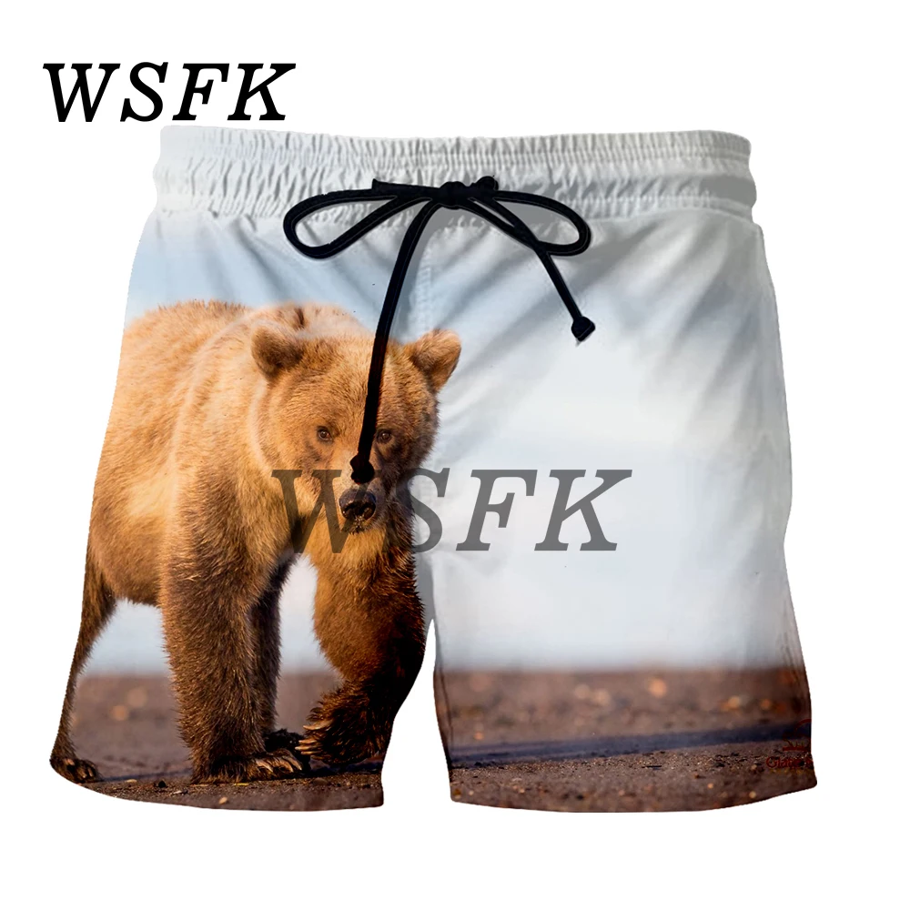 WSFK Men and Women Beach Shorts Polar Bear 3D Print Beach Pants Muliti Styles Loose Boardshort Cord Casual Shorts Sports Shorts WSFK Men and Women Beach Shorts Polar Bear 3D Print Beach Pants Muliti Styles Loose Boardshort Cord Casual Shorts Sports Shorts