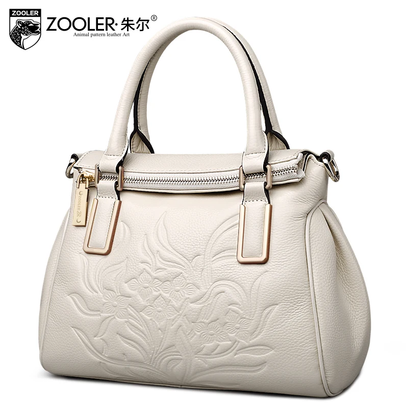 ZOOLER wholesale 2017 women cowhide bags genuine leather handbag shoulder bag OL famous brand ladies type bag crossbody #1082