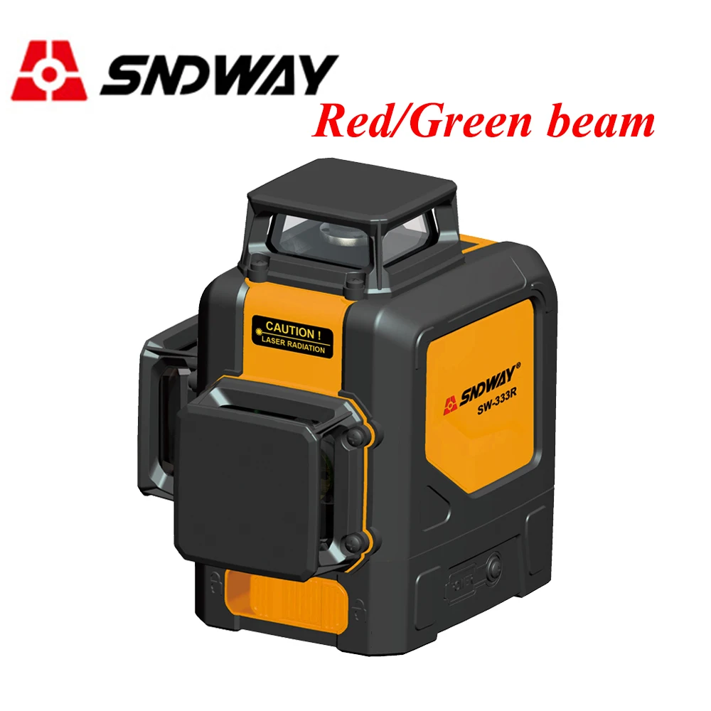 

Sndway 12 lines laser level 360 3d Red/Green laser level 8/2 lines self leveling laser tools cross vertical horizontal leveler