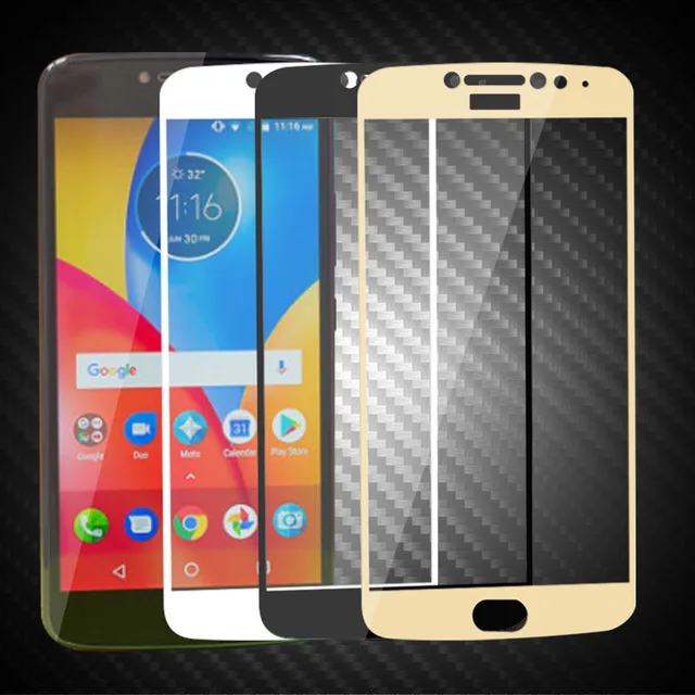 Full Cover Tempered Glass For Motorola Moto E4 Plus Screen