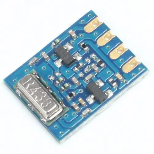 

1PCS 433MHz 500mW 1.3V-9.0V ASK Wireless Transmitter High-power Switch/Remote/Al