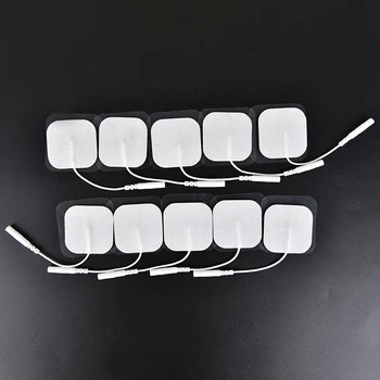 

20pcs Electrode Pads Silicone Tens Electrodes for Tens Digital Therapy Machine Massager Nerve Stimulator 4*4cm