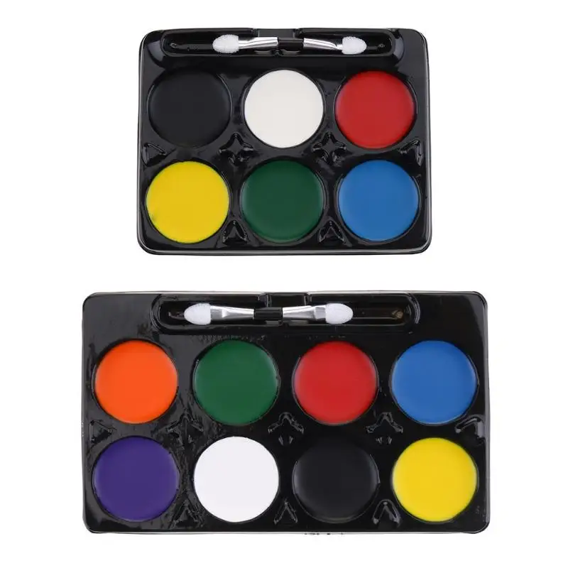 

Creative Body Face Watercolor Paints for Kid DIY Birthday Party Carnival Face make up Decoration Art Painting Pigments Tool