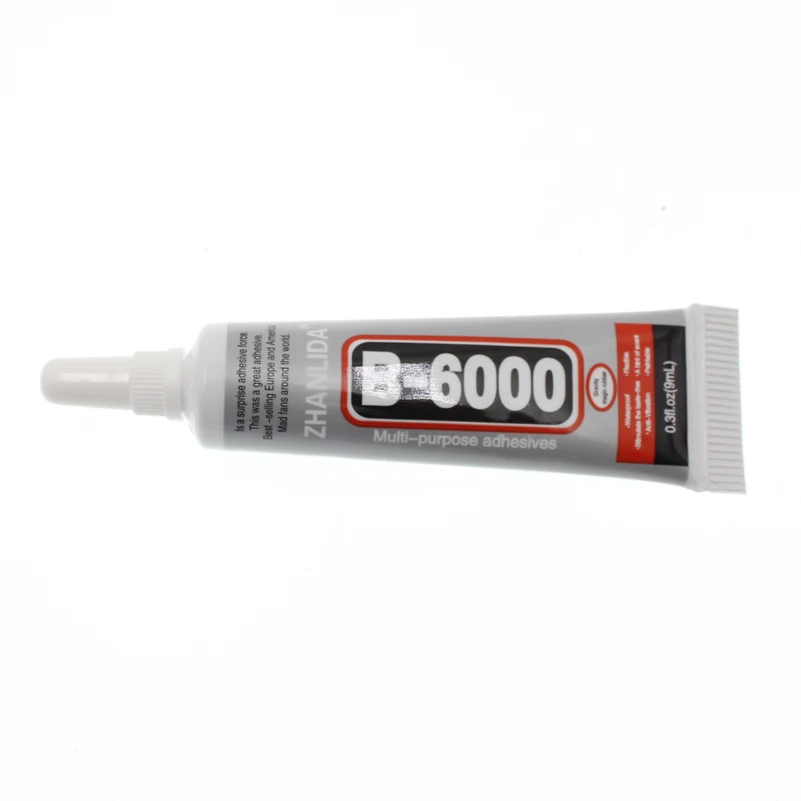 

3Pcs 9ml Super Glue B-6000 Liquid Rubber Wood B6000 Clear Epoxy Resin Adhesive Scrapbooking Tool Accessory Strong Fabric Bond Uv