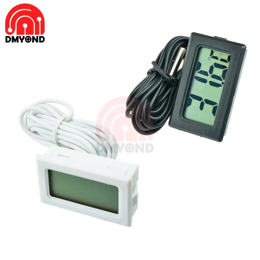 Digital LCD Thermometer Hygrometer Temperature Sensor TPM-10 Meter Weather Station Diagnostic-tool Thermal Regulator 2m 200CM