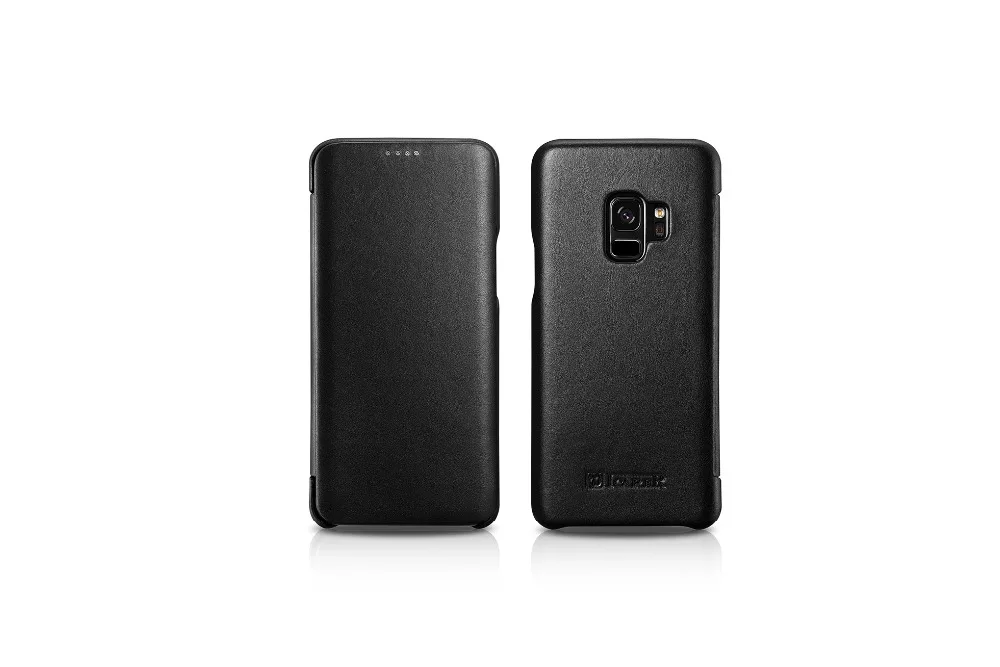 ICARER чехол для samsung Galaxy S9 S9Plus Флип кожаный чехол Премиум излечиваемый край роскошный из натуральной кожи для samsung S9 Plus