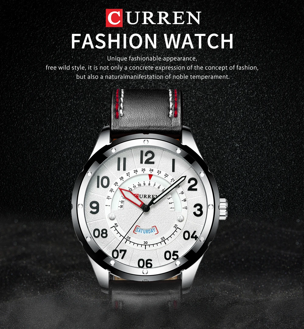 CURREN Мужские s часы Топ люксовый бренд Мужские кожаные часы повседневные кварцевые наручные часы для мужчин Relogio Masculino часы мужские деловые