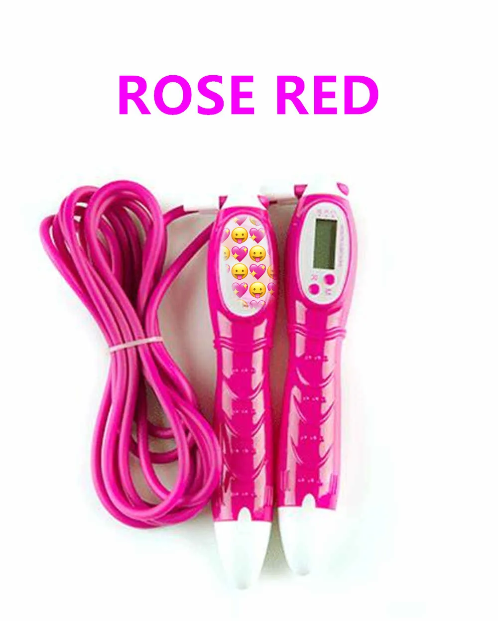 Розовый Jump Ropes with Counter Adjustable Sports Fitness Skip Rope Training Speed Professional Technical Jump Rope For Adult Children - Цвет: Розовый
