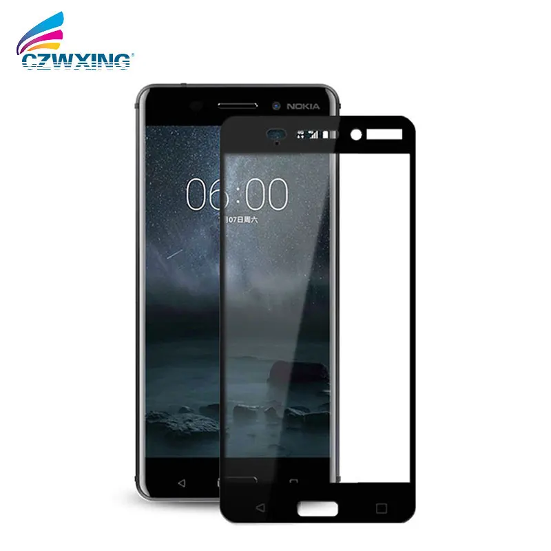 Защитное стекло закаленное для Nokia 3 TA-1020 TA-1032 полное покрытие пленка TA 1032 1020 Nokia3 |
