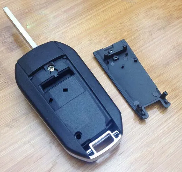 3 Buttons VA2 Modified Flip Remote Key Shell For Peugeot 307 407 408 (without Groove) 0536 (4)