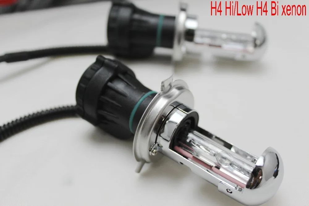 1 комплект 12 в 35 Вт AC xenon HID kit H4 Bi xenon high low kit 6000 K 8000 K 3000 K 4300 K 10000 K автомобильная фара