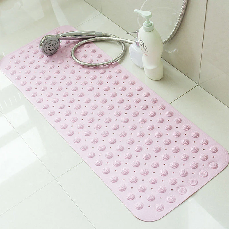 Home Practical Non Slip Bath Mats Doormat Bathroom Mat PVC Absorbent