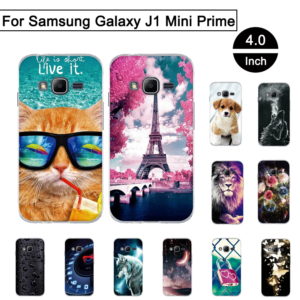 Силиконовый чехол для Samsung Galaxy J1 Mini Prime 2016 J106F 4 0 &quotМягкий ТПУ чехлы|Бамперы| |
