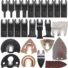 100 pcs quick change oscillating tool saw blades and sanding papers for renovator power tools as Fein,Dremel,electric tools