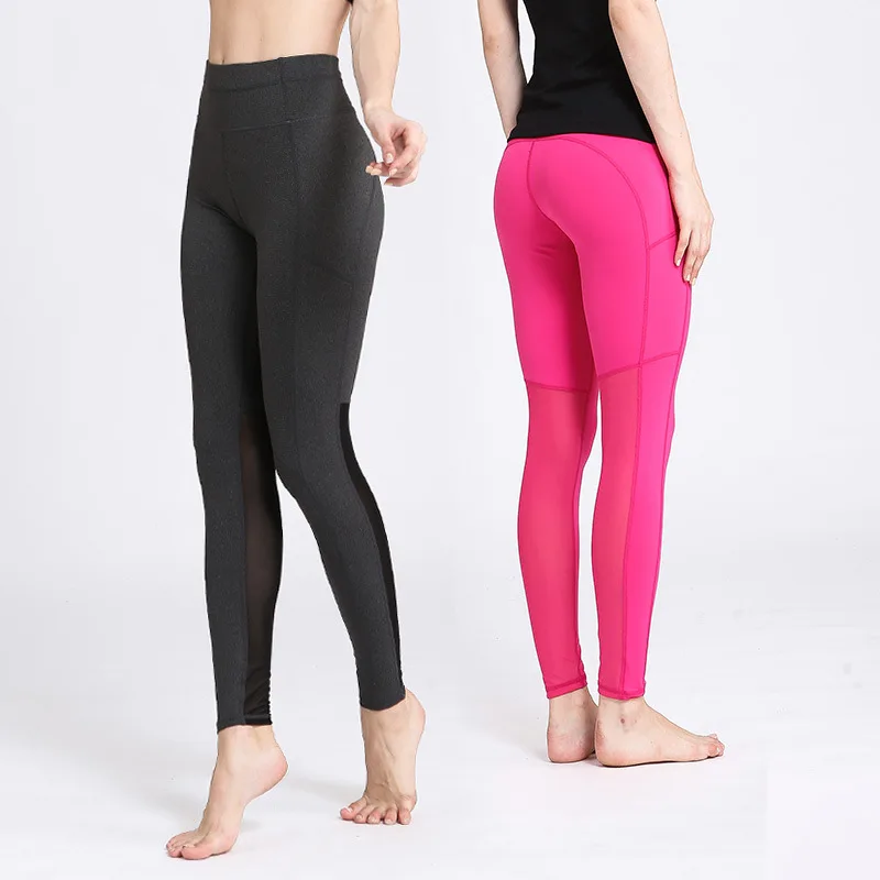 

High Waist Yoga Pants Women High Waist Stretchy Sport Leggings Tights Quick Drying Training Tight Trouser Pencil Leggins NK6006