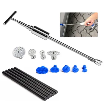 

PDR Auto Repair Tool paintless Dent Repair Dent Puller Kit Dent removal Slide Hammer glue sticks Reverse Hammer Glue Tabs