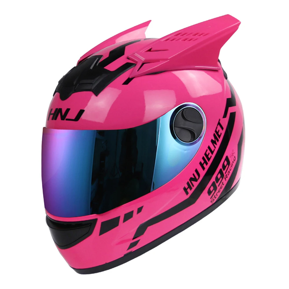 Pink Color PK Corner HNJ шлем для мотокросса, мотоциклетный шлем для езды по бездорожью, гонок, мото, мотоцикл, полное лицо, КАСКО, мотоциклетный шлем - Цвет: Pink Color PK Corner