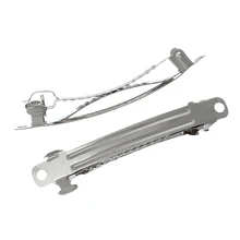 20 шт./лот DIY ювелирные аксессуары 40 мм Железный никелированный Зажим Шпилька автоматические мелкие детали