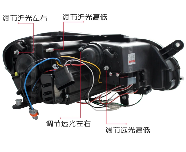 HID, 2012 ~ 2015, автомобильный Стайлинг для Passat B7 фар, sharan, Golf6, routan, saviro, polo, passat, magotan, Passat Головной фонарь