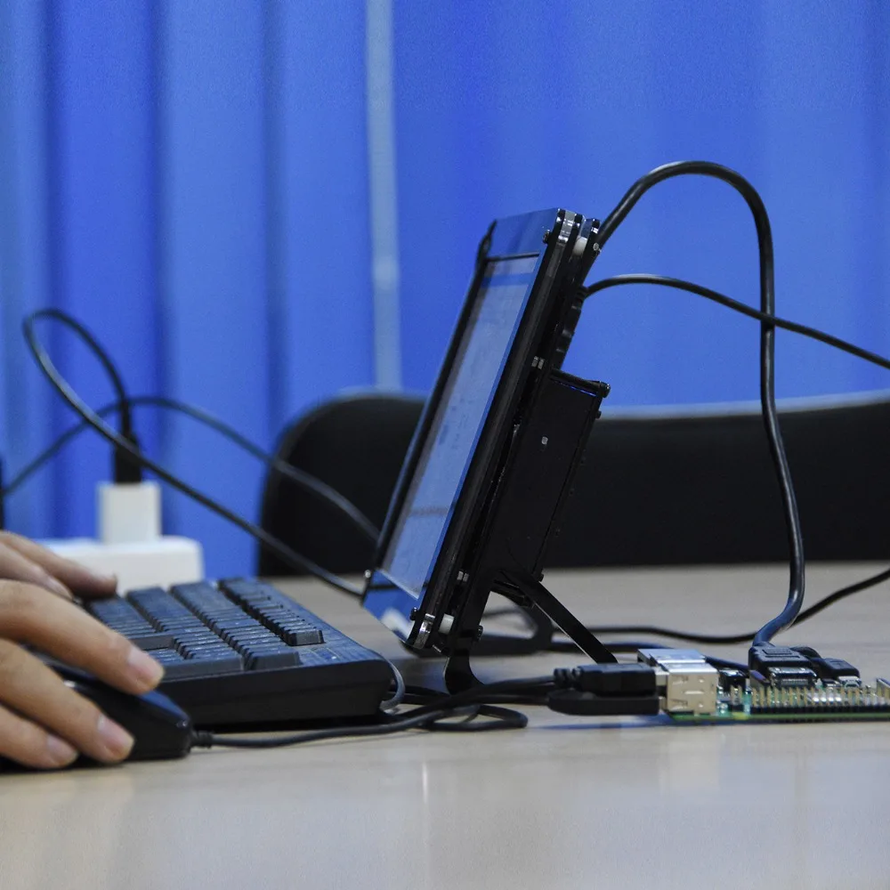 Raspberry Pi 3 B + 7 &quotнабор сенсорного экрана Мощность 5 В|Беспроводные адаптеры| |