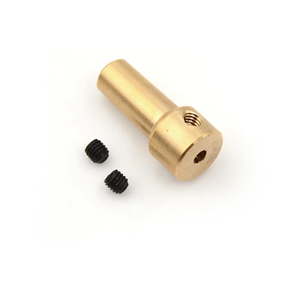 1Pc Brass 3 17mm патрон для электрической дрели JT0 Двигатель сцепления Shaft зажим муфты